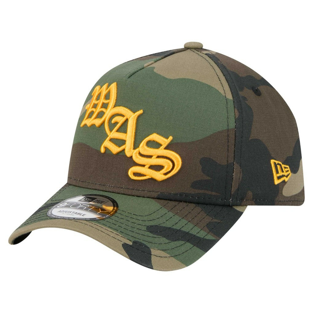 Mystic Camo A-Frame 9FORTY Adjustable Hat - Washington Commanders