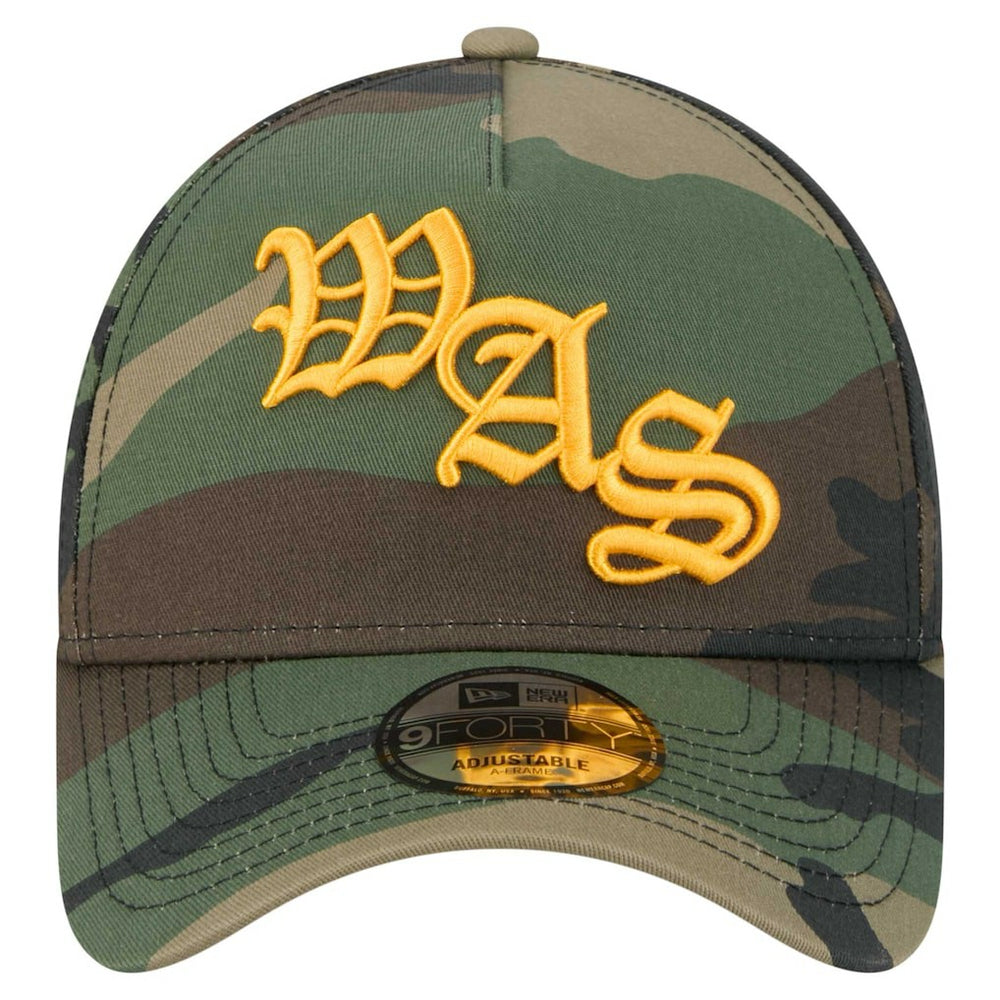 Mystic Camo A-Frame 9FORTY Adjustable Hat - Washington Commanders