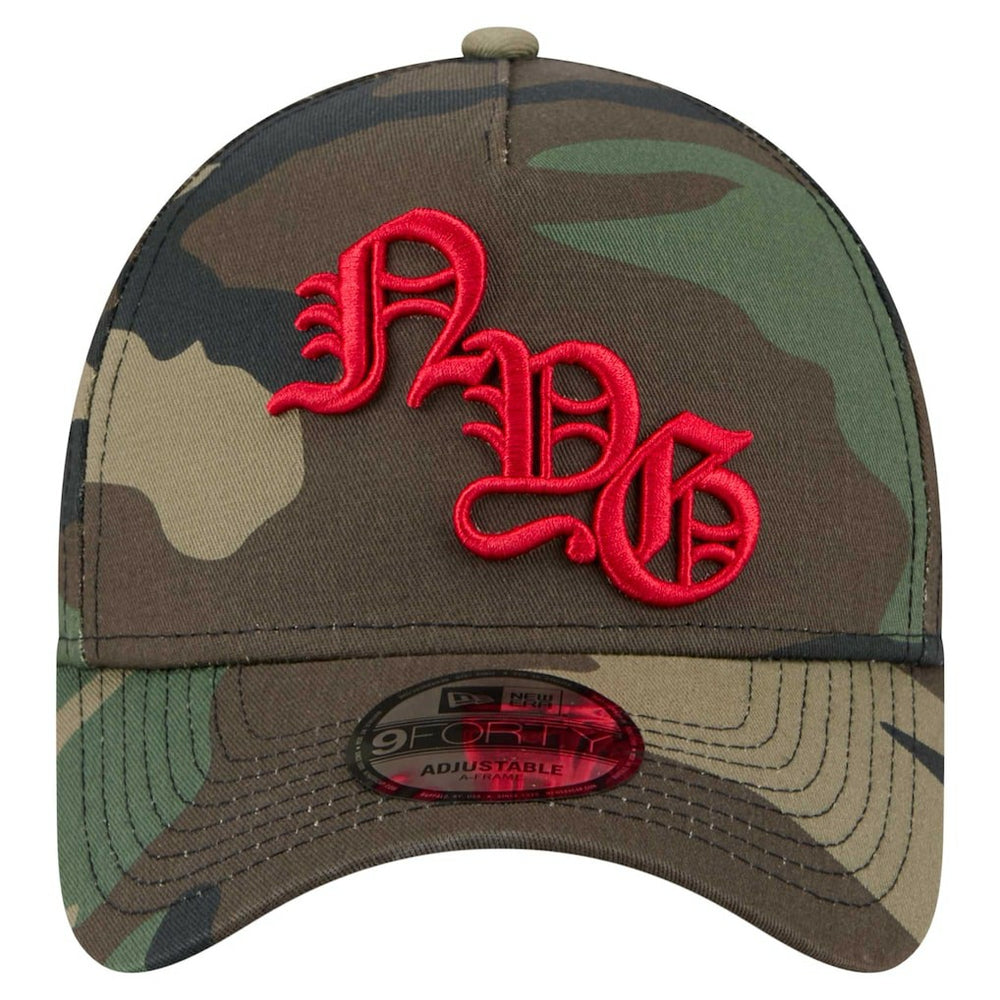 Mystic Camo A-Frame 9FORTY Adjustable Hat - New York Giants