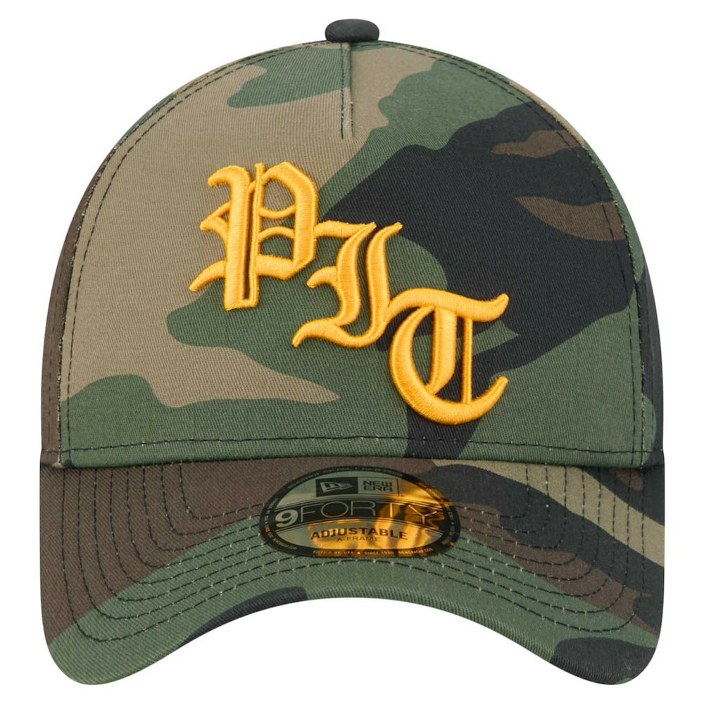 Mystic Camo A-Frame 9FORTY Adjustable Hat - Pittsburgh Steelers