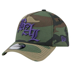 Mystic Camo A-Frame 9FORTY Adjustable Hat - Baltimore Ravens