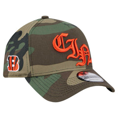 Mystic Camo A-Frame 9FORTY Adjustable Hat - Cincinnati Bengals