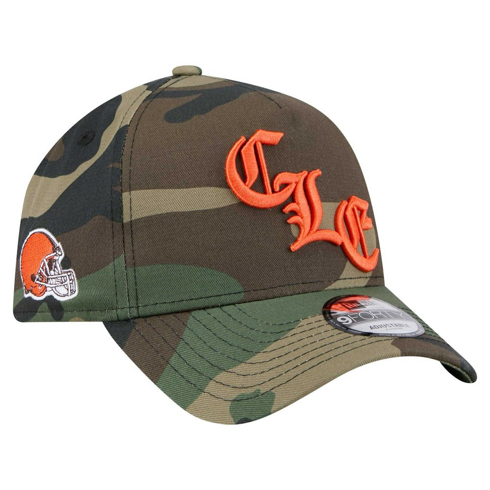 Mystic Camo A-Frame 9FORTY Adjustable Hat - Cleveland Browns