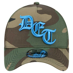 Mystic Camo A-Frame 9FORTY Adjustable Hat - Detroit Lions
