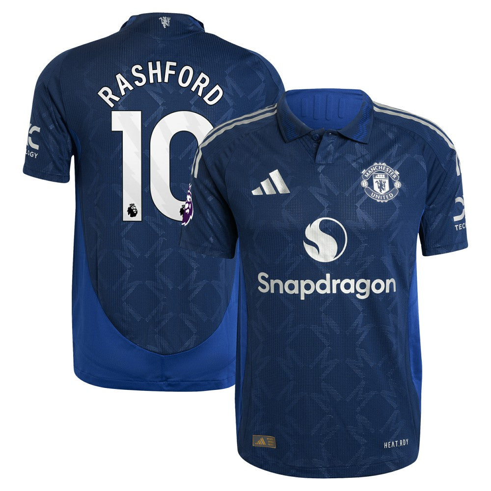 Marcus Rashford Manchester United 2024/25 Away Player Jersey - Adidas Navy