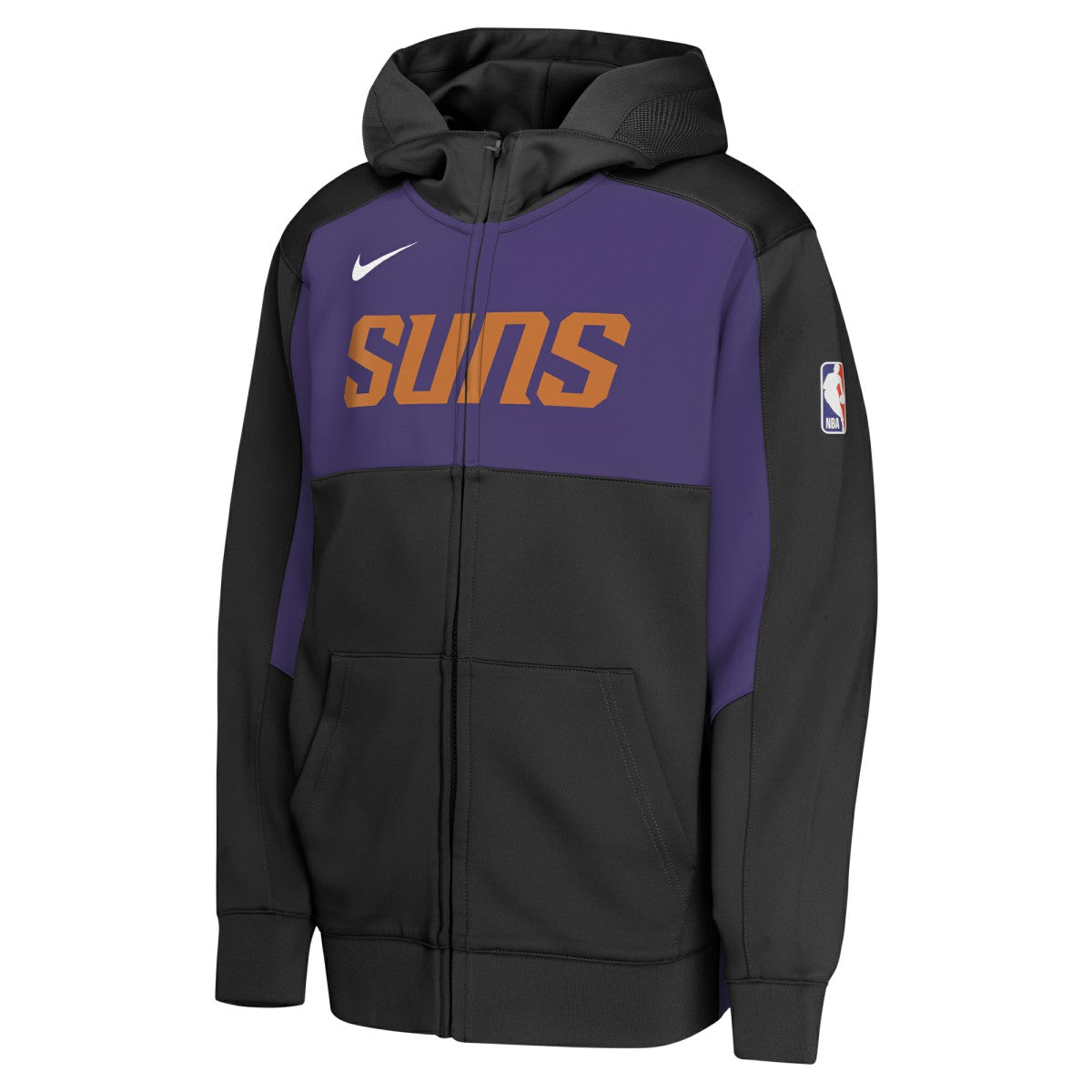 NBA Phoenix Suns Youth Authentic On-Court Showtime Performance Full-Zip Hoodie