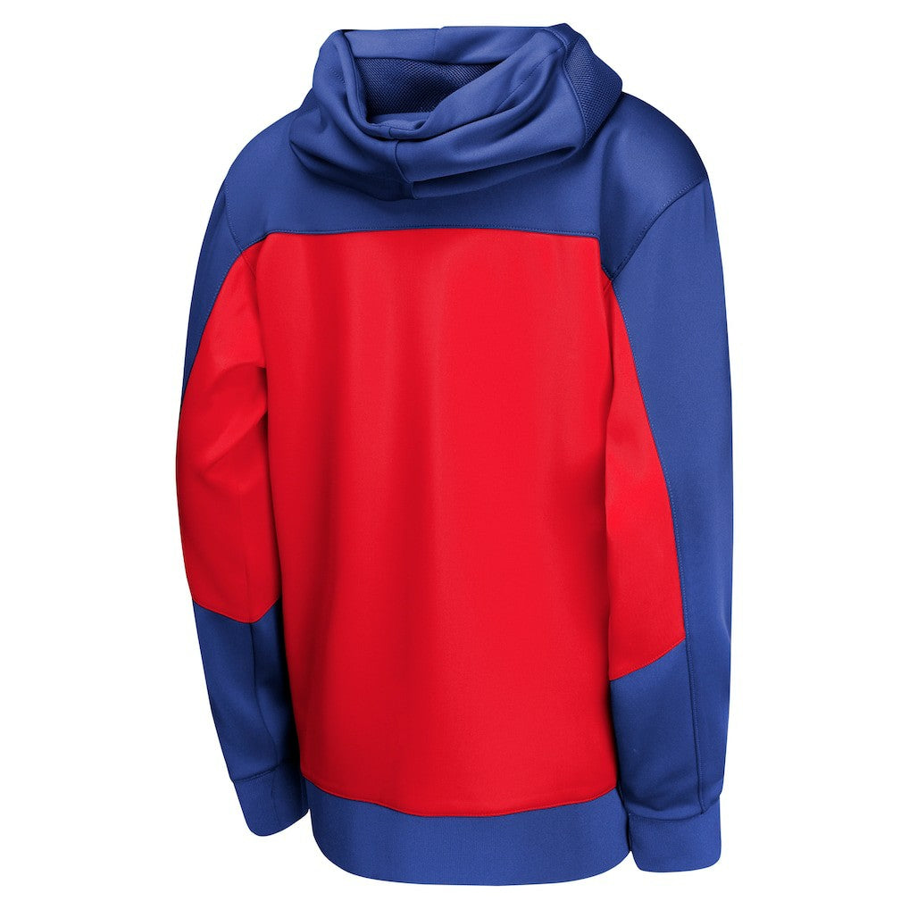 NBA Philadelphia 76ers Youth Authentic On-Court Showtime Performance Full-Zip Hoodie