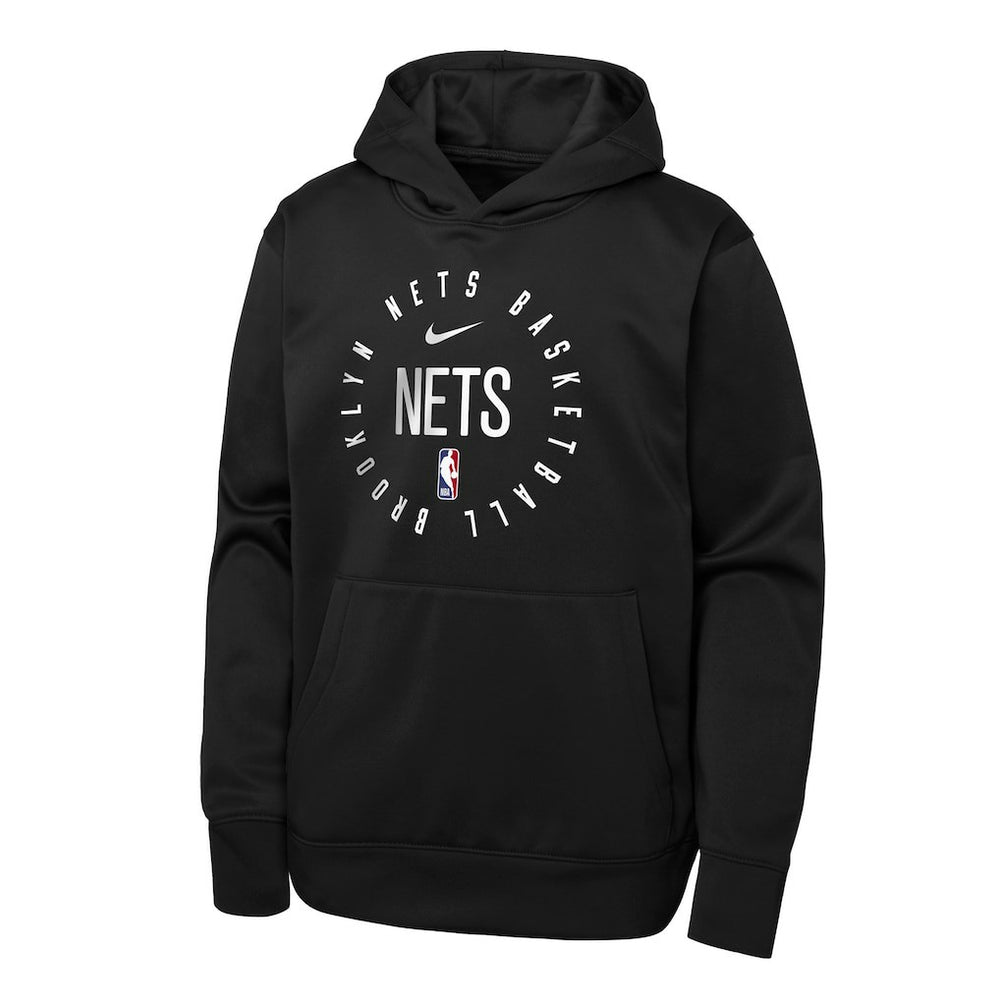 NBA Brooklyn Nets Youth Performance Practice Spotlight Pullover Hoodie