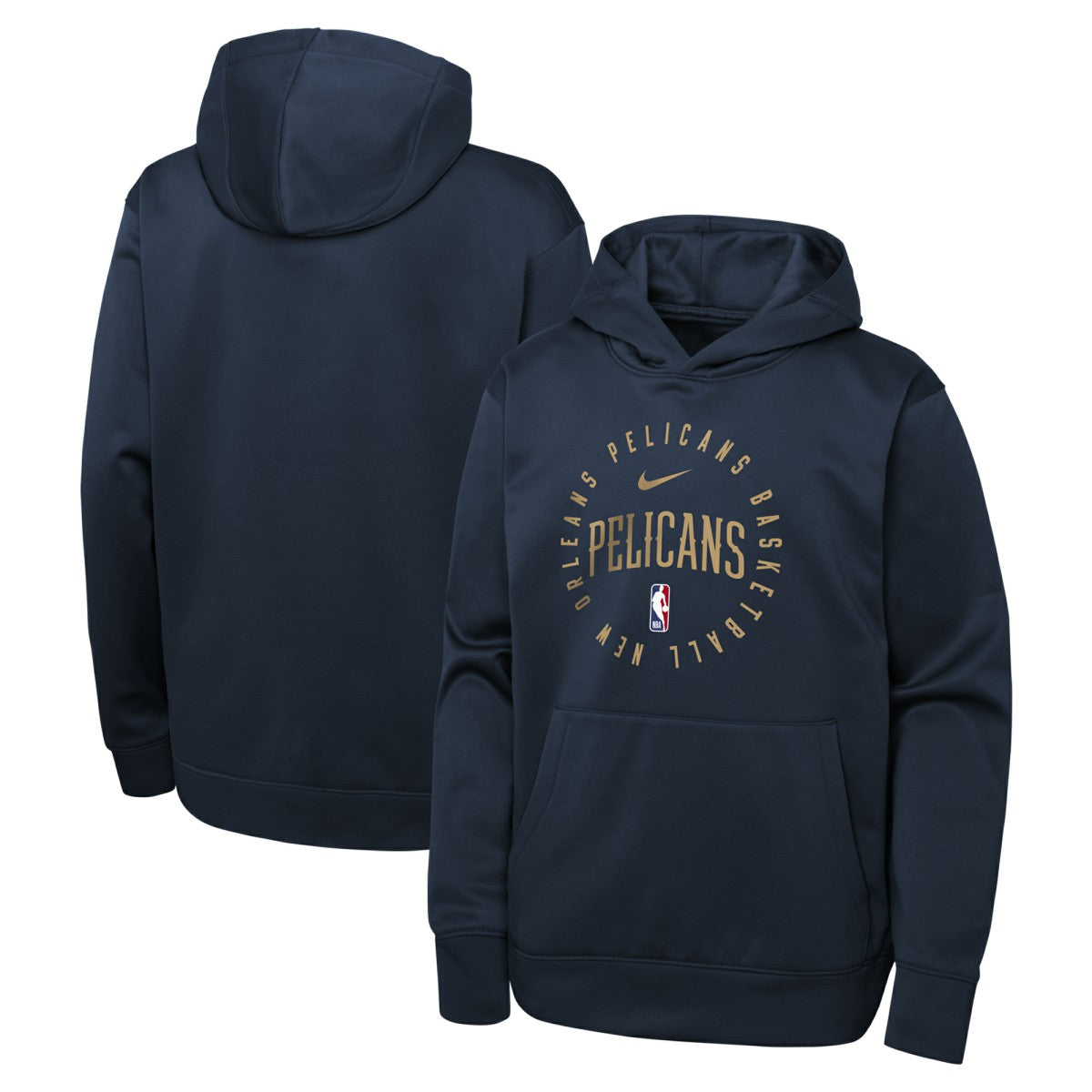 NBA New Orleans Pelicans Youth Performance Practice Spotlight Pullover Hoodie