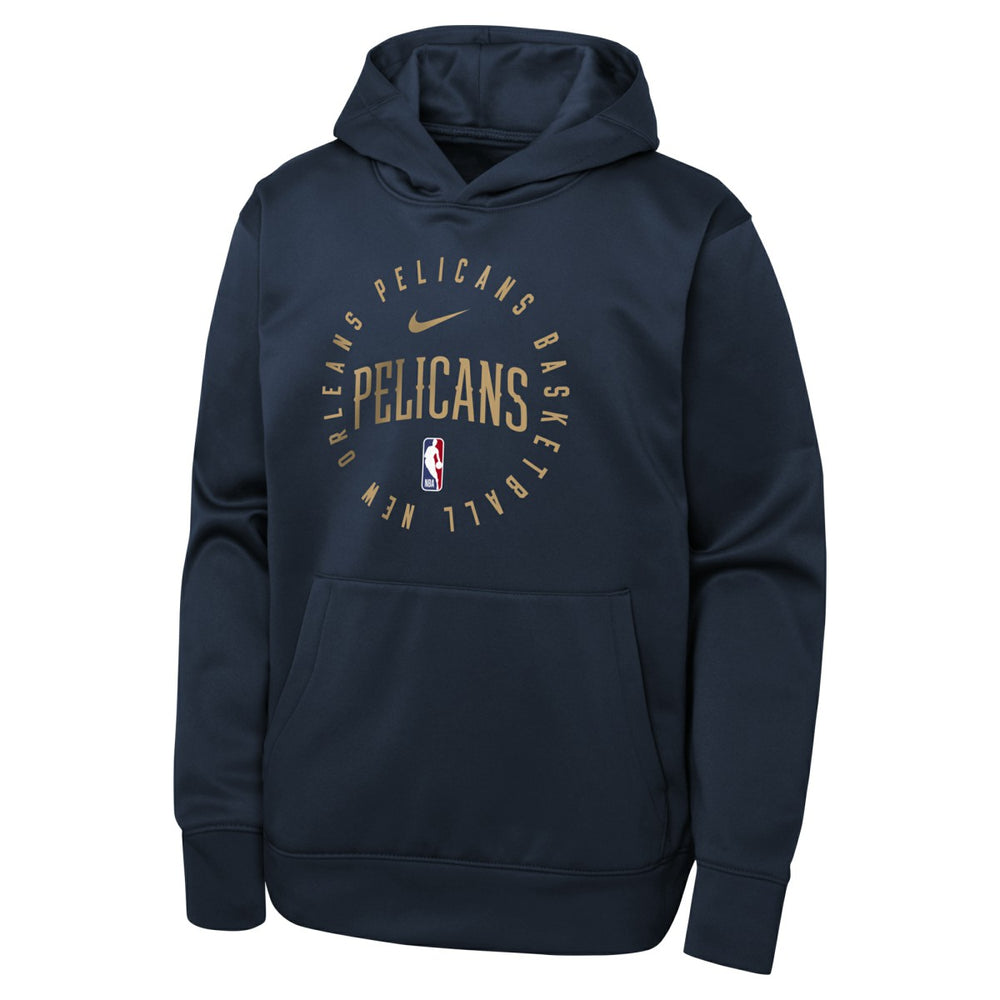 NBA New Orleans Pelicans Youth Performance Practice Spotlight Pullover Hoodie