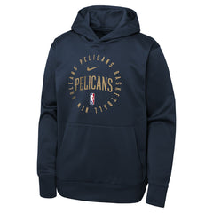 NBA New Orleans Pelicans Youth Performance Practice Spotlight Pullover Hoodie
