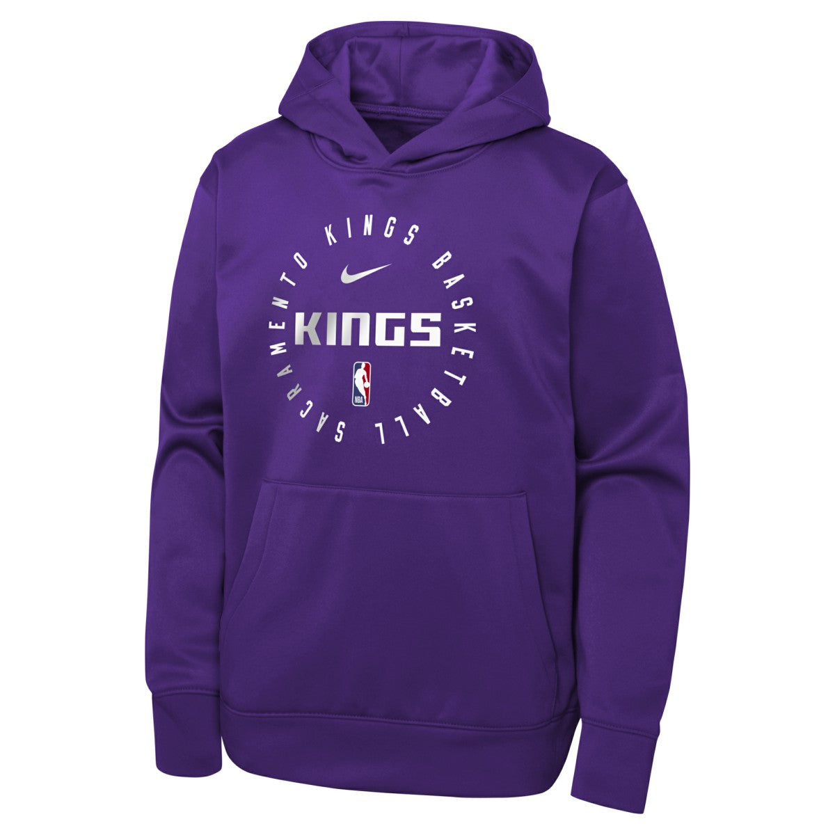 NBA Sacramento Kings Youth Performance Practice Spotlight Pullover Hoodie