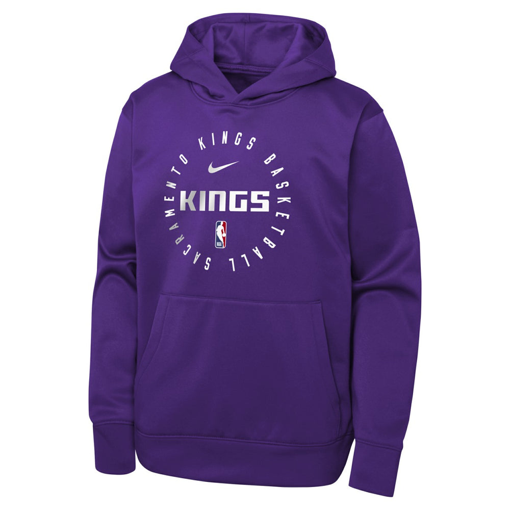 NBA Sacramento Kings Youth Performance Practice Spotlight Pullover Hoodie