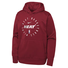 NBA Miami Heat Youth Performance Practice Spotlight Pullover Hoodie