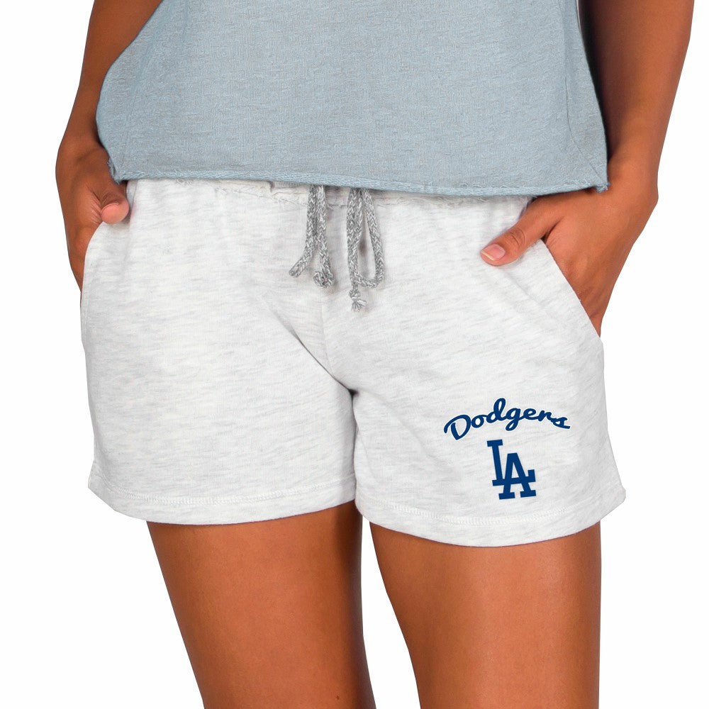 MLB Los Angeles Dodgers Concepts Sport Women's Mainstream French Terry Tri-Blend Shorts