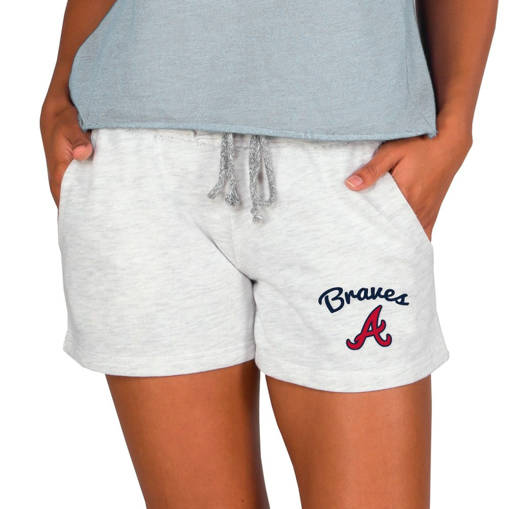 MLB Atlanta Braves Concepts Sport Women's Mainstream French Terry Tri-Blend Shorts