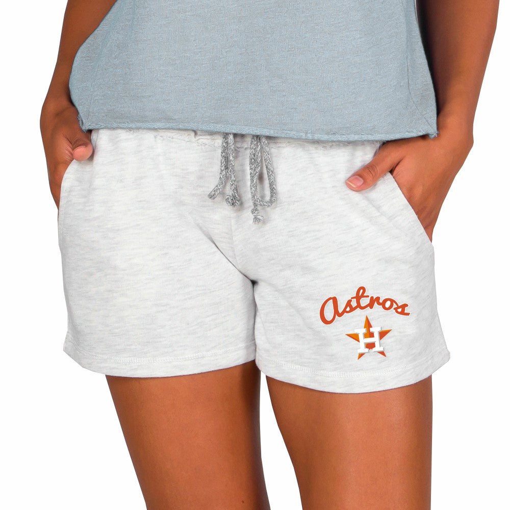 MLB Houston Astros Concepts Sport Women's Mainstream French Terry Tri-Blend Shorts