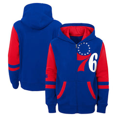 NBA Philadelphia 76ers Preschool Straight To The League Full-Zip Hoodie