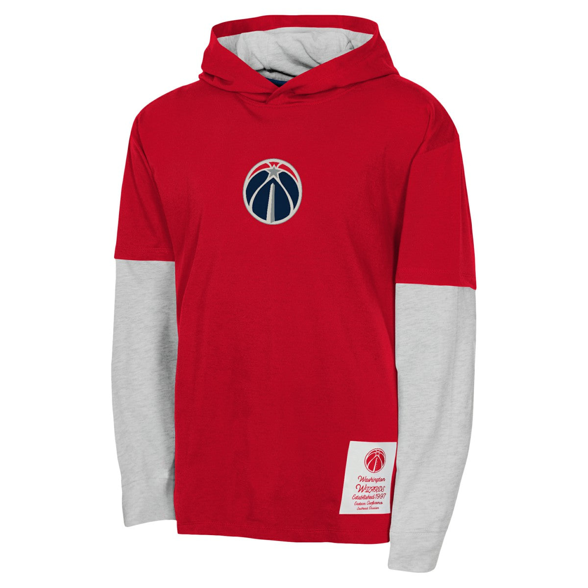 NBA Washington Wizards Youth Small Ball Long Sleeve Hoodie T-Shirt