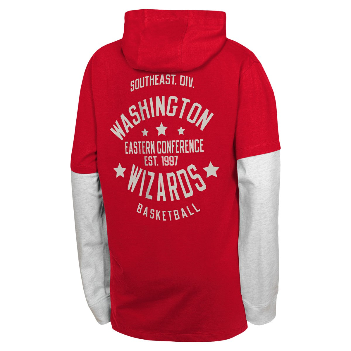 NBA Washington Wizards Youth Small Ball Long Sleeve Hoodie T-Shirt