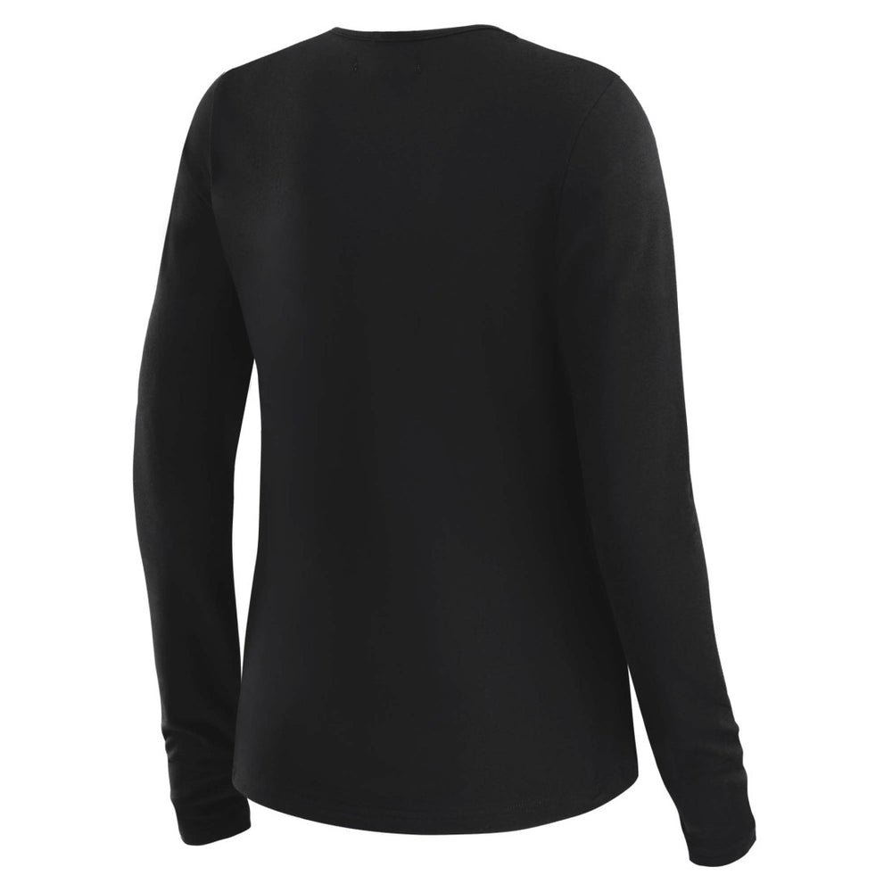 WEAR by Erin Andrews x Gracie Hunt Women's Mesh Panel Long Sleeve T-Shirt - Seattle Seahawks