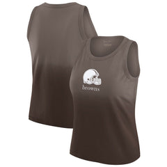 WEAR by Erin Andrews x Gracie Hunt Women's Ombre Tank Top - Cleveland Browns