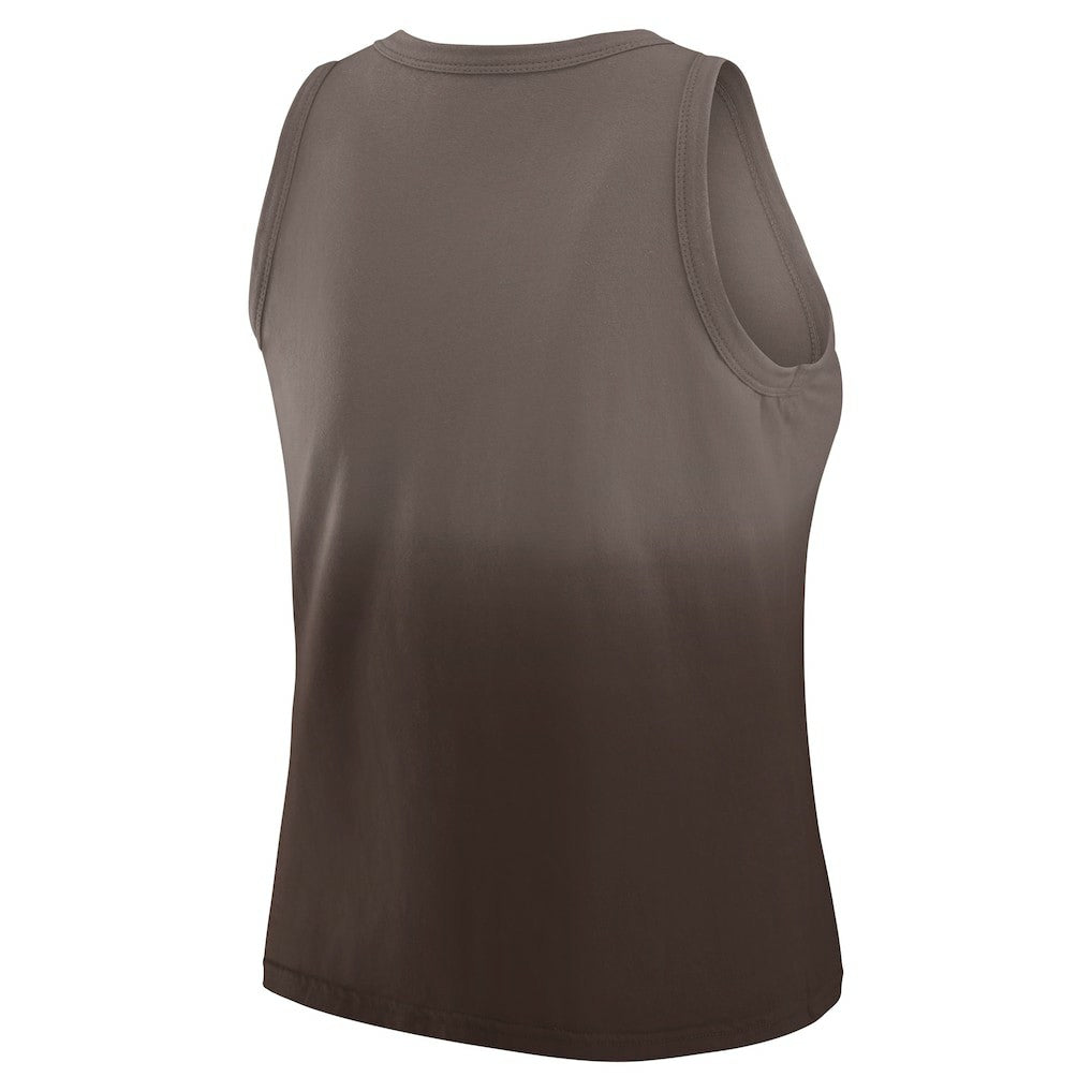 WEAR by Erin Andrews x Gracie Hunt Women's Ombre Tank Top - Cleveland Browns
