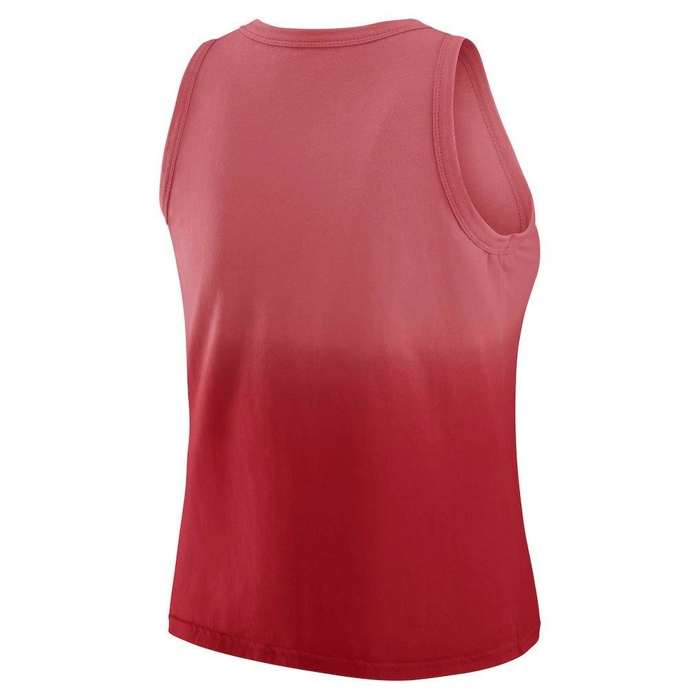 WEAR by Erin Andrews x Gracie Hunt Women's Ombre Tank Top - Atlanta Falcons