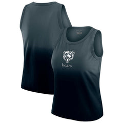 WEAR by Erin Andrews x Gracie Hunt Women's Ombre Tank Top - Chicago Bears