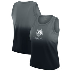 WEAR by Erin Andrews x Gracie Hunt Women's Ombre Tank Top - Cincinnati Bengals