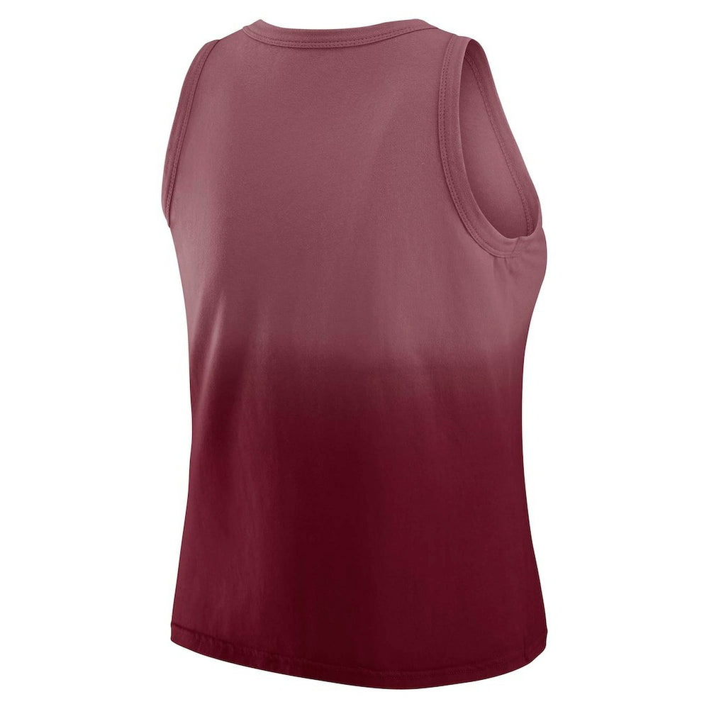 WEAR by Erin Andrews x Gracie Hunt Women's Ombre Tank Top - Washington Commanders