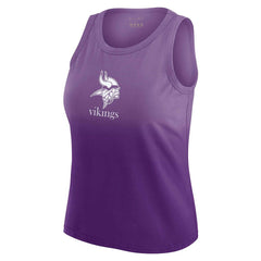 WEAR by Erin Andrews x Gracie Hunt Women's Ombre Tank Top - Minnesota Vikings