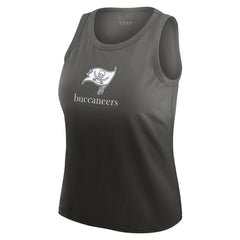 WEAR by Erin Andrews x Gracie Hunt Women's Ombre Tank Top - Tampa Bay Buccaneers