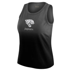 WEAR by Erin Andrews x Gracie Hunt Women's Ombre Tank Top - Jacksonville Jaguars