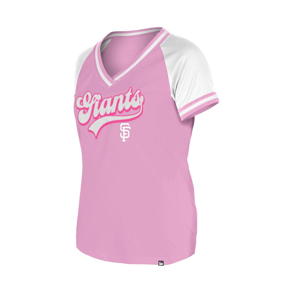 MLB San Francisco Giants New Era Women's Gameday V-Neck T-Shirt