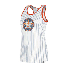 MLB Houston Astros New Era Women's Gameday Pinstripe Tank Top