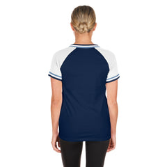 MLB Tampa Bay Rays New Era Women's Gameday Raglan V-Neck T-Shirt