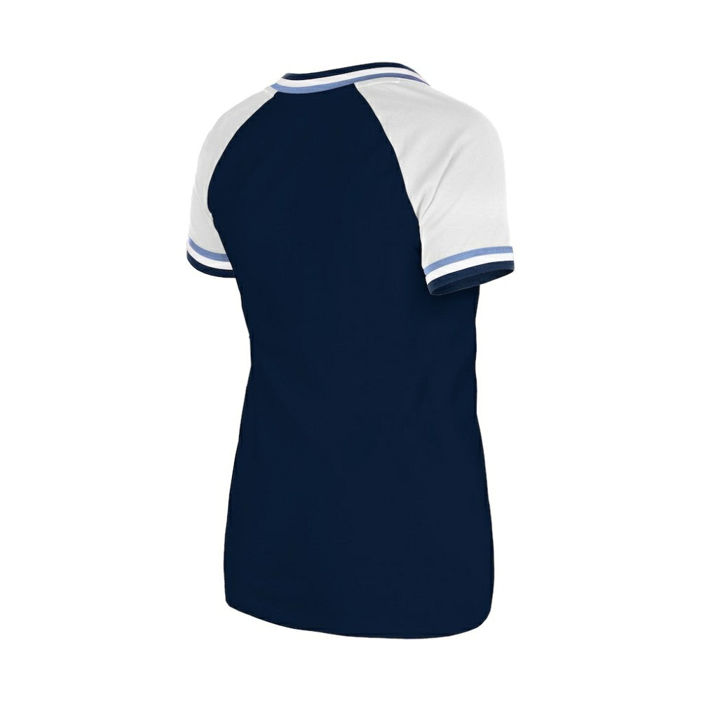 MLB Tampa Bay Rays New Era Women's Gameday Raglan V-Neck T-Shirt