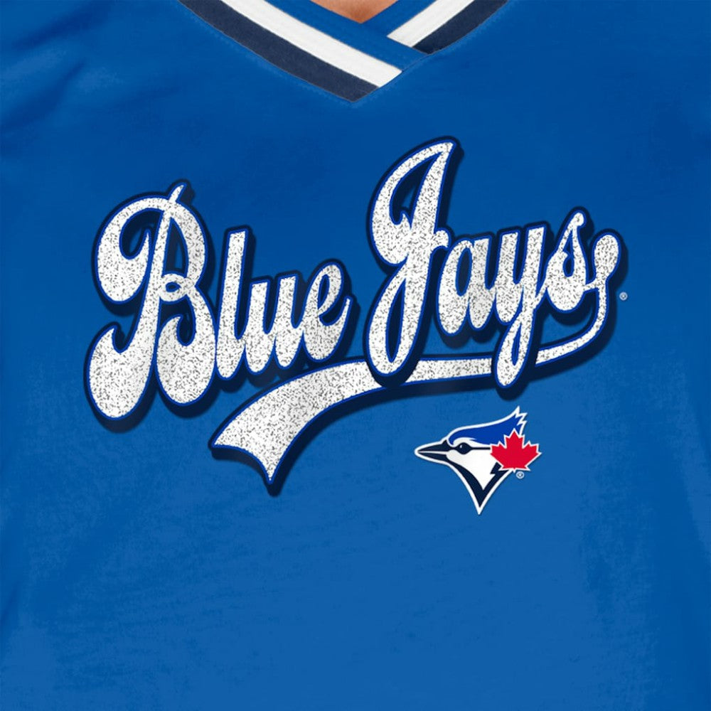 MLB Toronto Blue Jays New Era Women's Gameday Raglan V-Neck T-Shirt