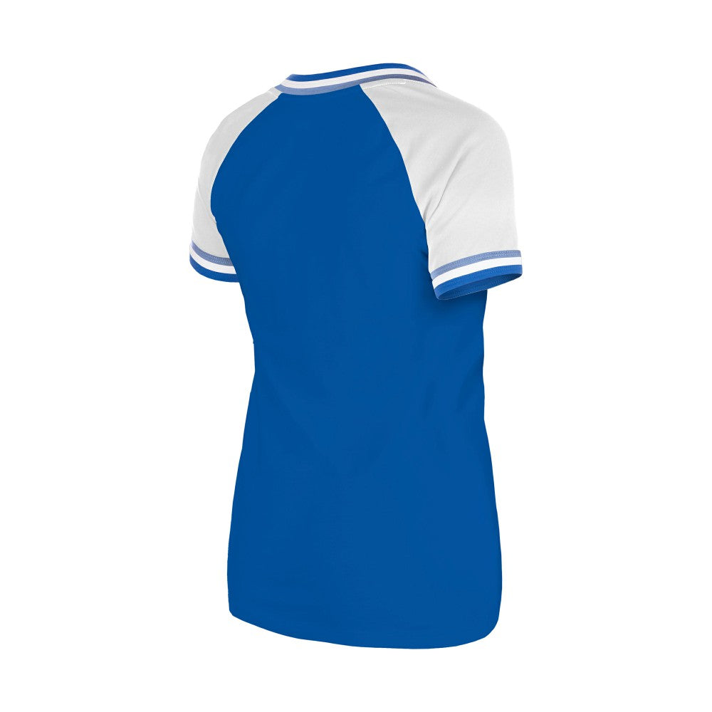 MLB Kansas City Royals New Era Women's Gameday Raglan V-Neck T-Shirt