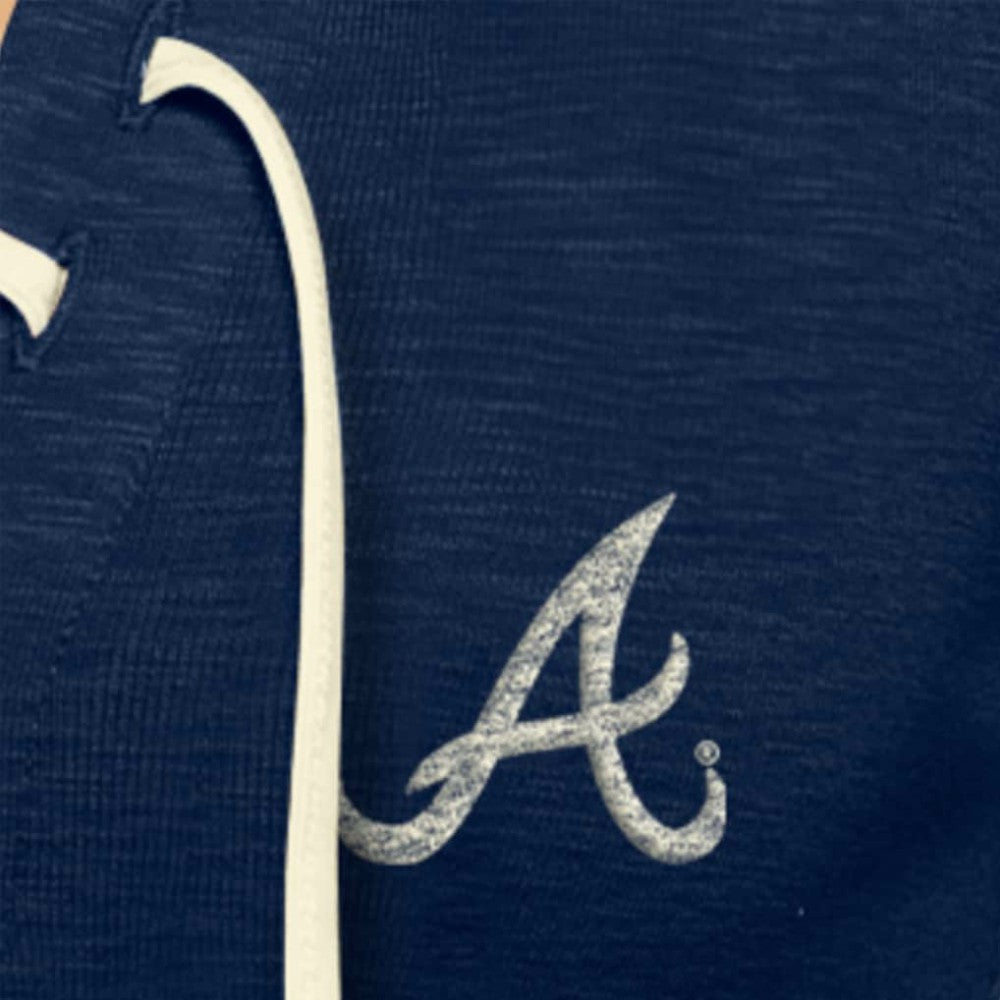 MLB Atlanta Braves New Era Women's Throwback Lace Up T-Shirt