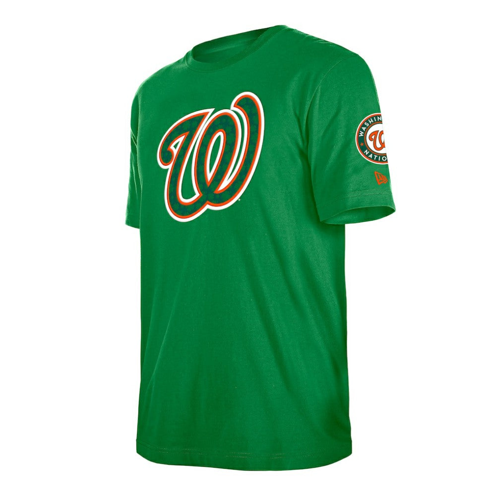 MLB Washington Nationals New Era St. Patrick's Day Shamrock Fill T-Shirt