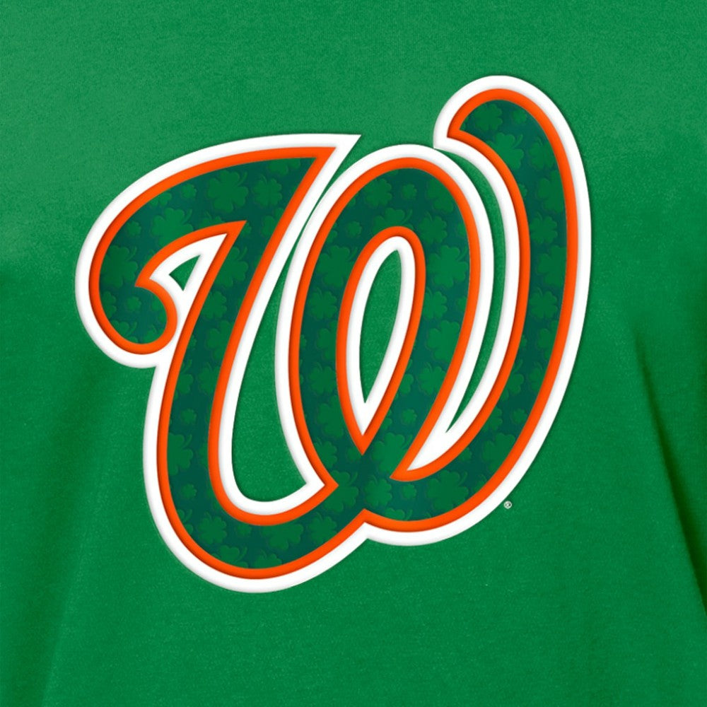 MLB Washington Nationals New Era St. Patrick's Day Shamrock Fill T-Shirt