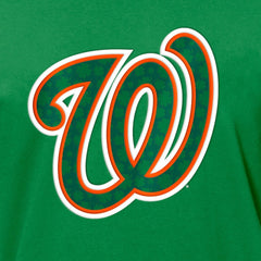 MLB Washington Nationals New Era St. Patrick's Day Shamrock Fill T-Shirt