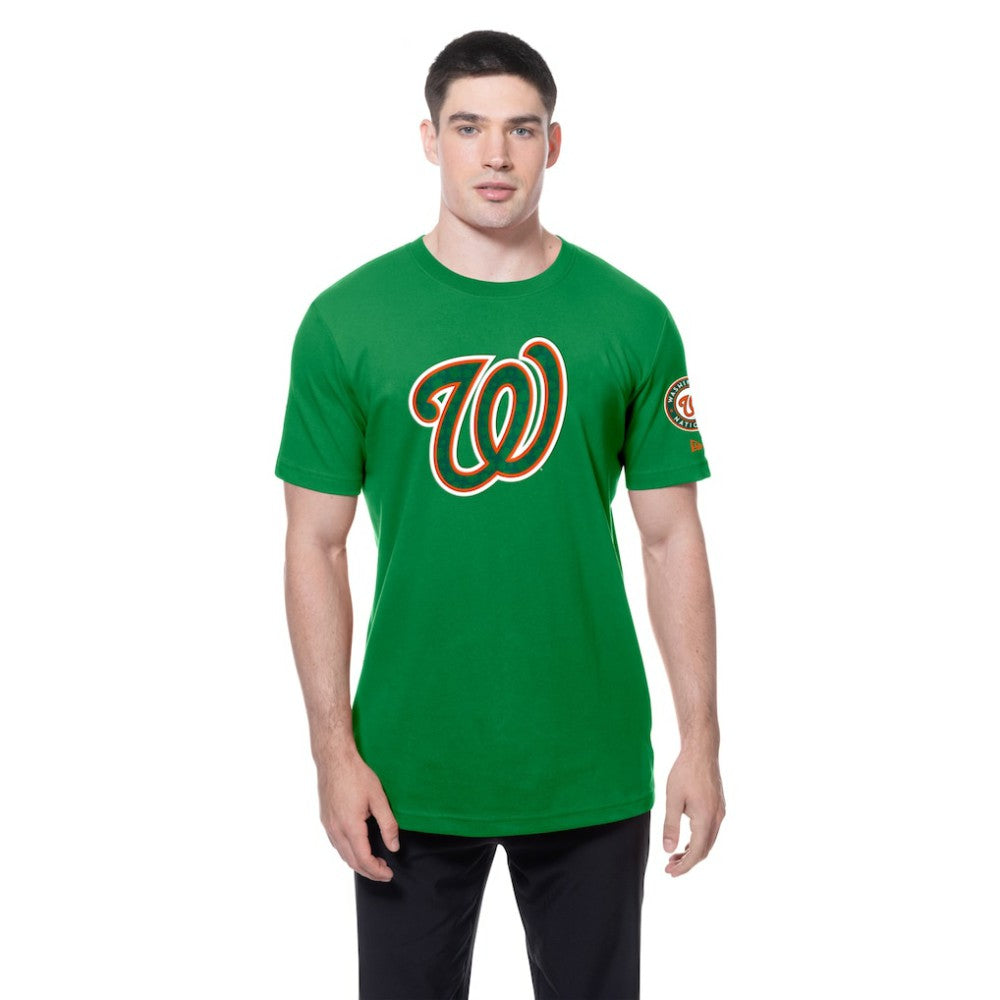 MLB Washington Nationals New Era St. Patrick's Day Shamrock Fill T-Shirt