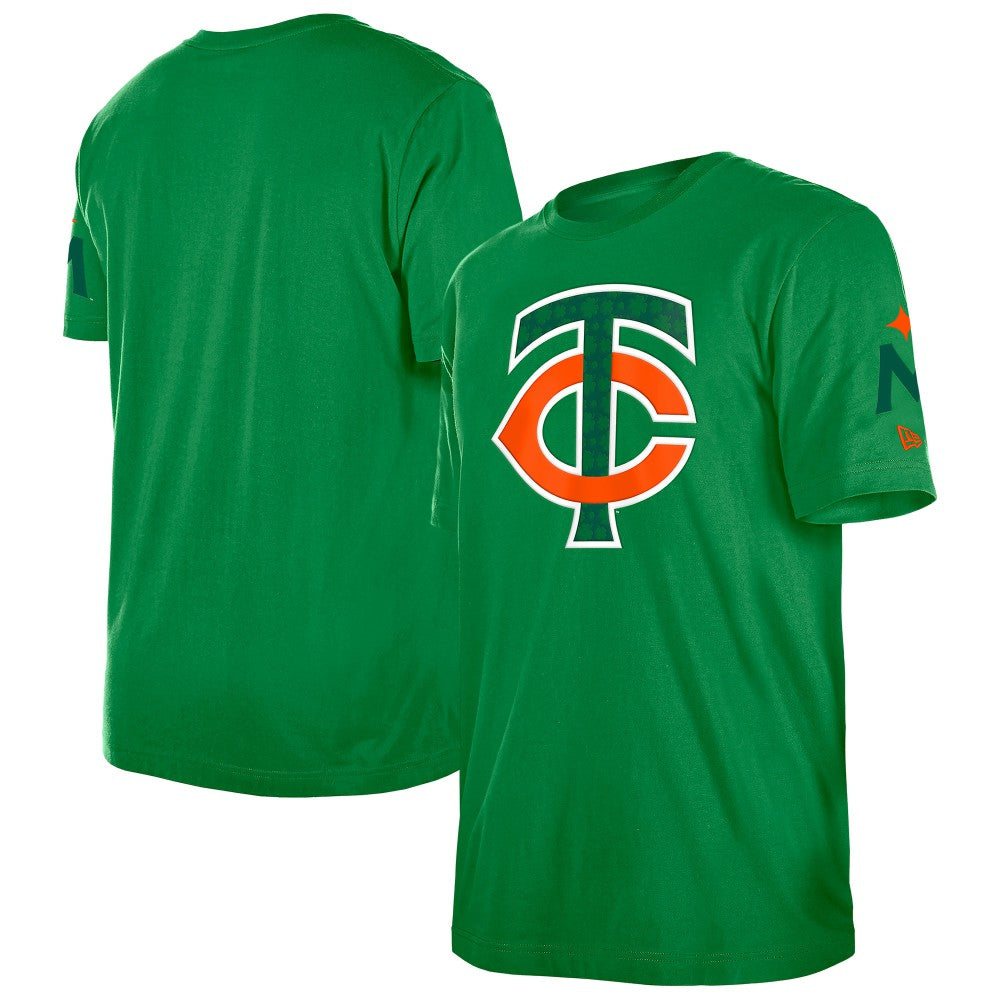 MLB Minnesota Twins New Era St. Patrick's Day Shamrock Fill T-Shirt