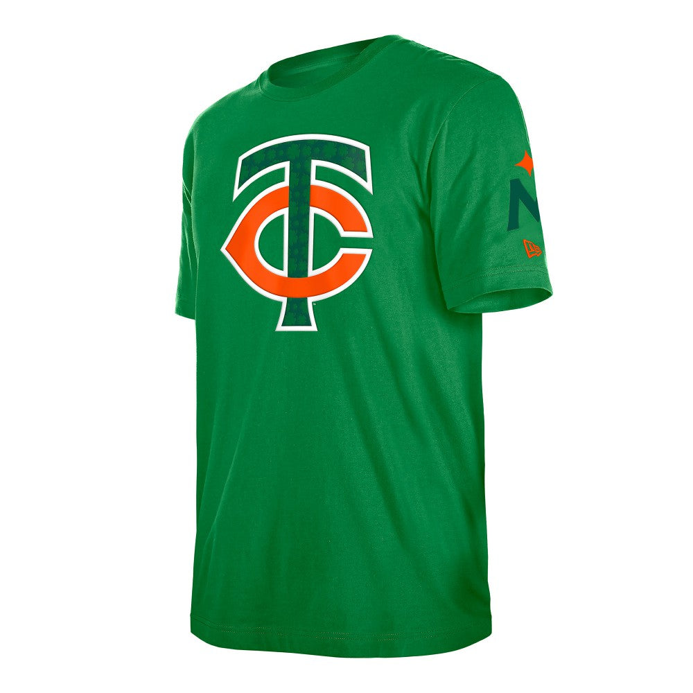 MLB Minnesota Twins New Era St. Patrick's Day Shamrock Fill T-Shirt