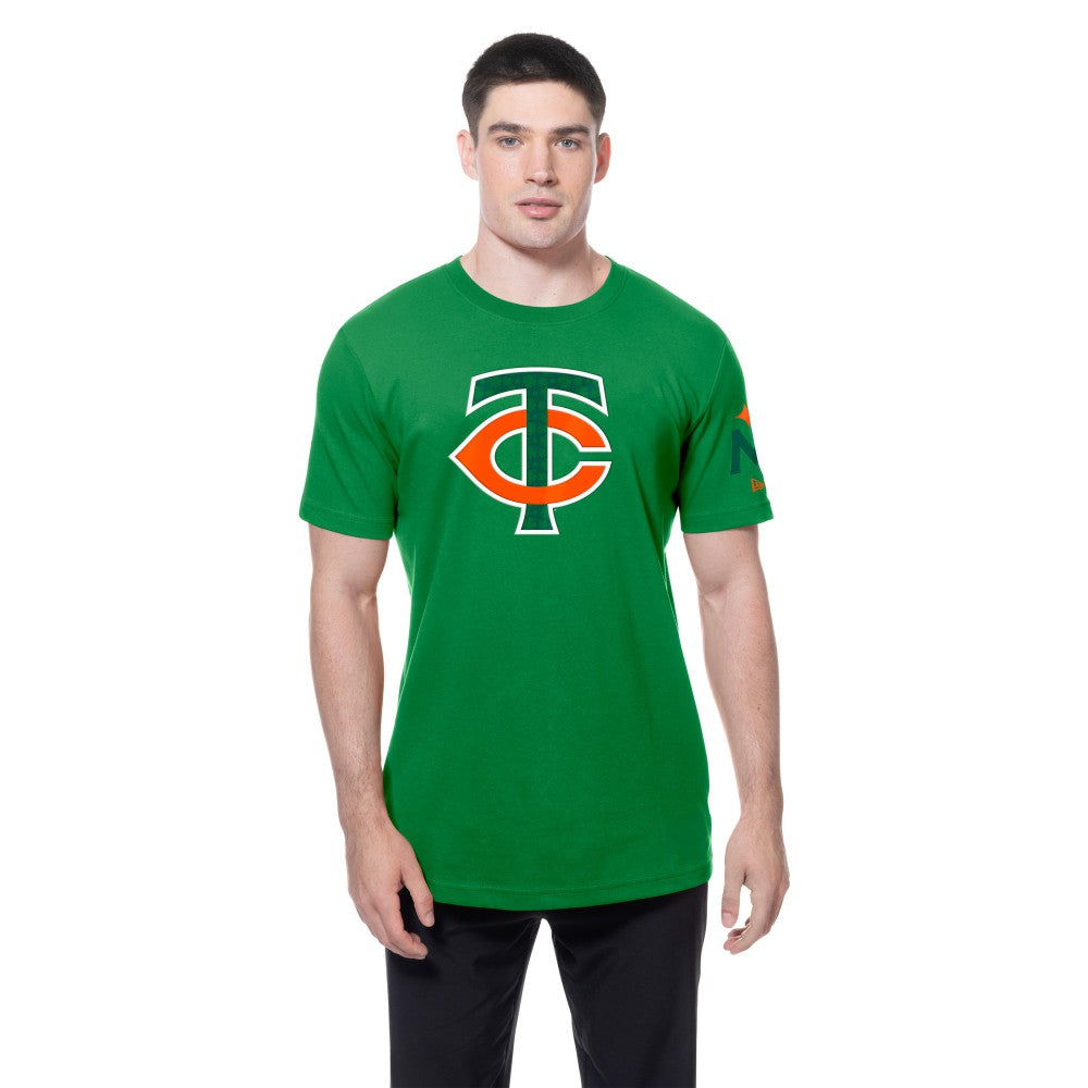 MLB Minnesota Twins New Era St. Patrick's Day Shamrock Fill T-Shirt