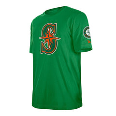MLB Seattle Mariners New Era St. Patrick's Day Shamrock Fill T-Shirt