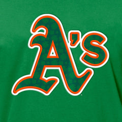 MLB Athletics New Era St. Patrick's Day Shamrock Fill T-Shirt